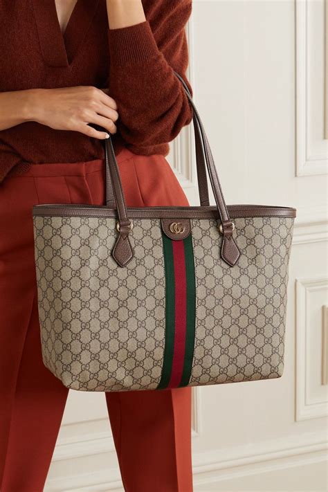 gucci odelphia tote|Gucci ophidia canvas bag.